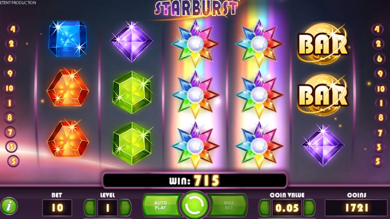 Review Slot Starburst (RTP 96,09%) Terlengkap
